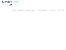 Tablet Screenshot of masteryield.com